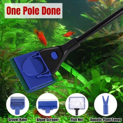 Set attrezzi acquario incl
