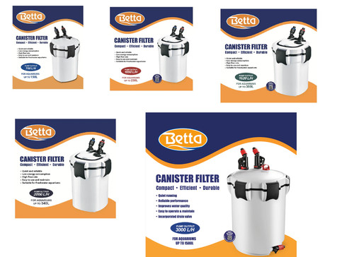 Betta choice filtro bidone - betta,
